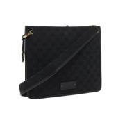 Pre-owned Canvas gucci-bags Gucci Vintage , Black , Dames