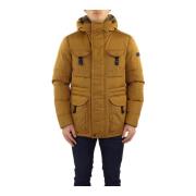 Heren Aiptek NBE 03 FUR Parka Bruin Peuterey , Brown , Heren