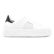 Chunky Court Sneakers Woolrich , White , Dames