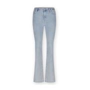 Lichtblauwe flared jeans Jane Homage , Blue , Dames