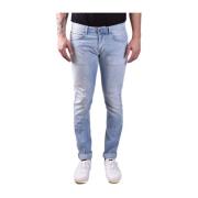 Stijlvolle Denim Jeans voor Heren Dondup , Blue , Heren