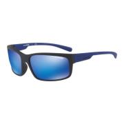 Modern Black Blue/Green Sunglasses Arnette , Blue , Heren