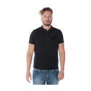 Polo Shirts Emporio Armani , Black , Heren