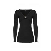 Zwarte Trui voor Dames Aw23 Pinko , Black , Dames