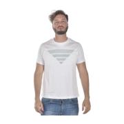 Casual Sweatshirt Tee Emporio Armani , White , Heren