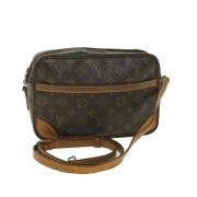 Pre-owned Canvas louis-vuitton-bags Louis Vuitton Vintage , Brown , Da...