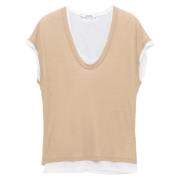 T-Shirts Dorothee Schumacher , Beige , Dames