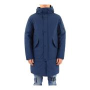 Heren Outerwear - Long Jacket C.p. Company , Blue , Heren