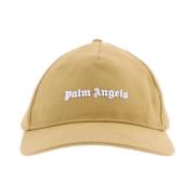 Heren Classic Logo Cap Palm Angels , Beige , Heren