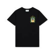 Avenida T-Shirt Casablanca , Black , Heren