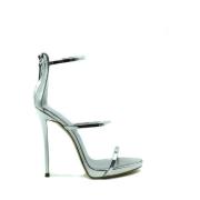 Prachtige zilveren sandalen voor dames Giuseppe Zanotti , Gray , Dames