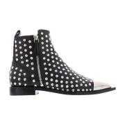 Zilveren Studs Show Boot Alexander McQueen , Multicolor , Dames