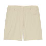Stretch Chino Shorts Regular Fit Marc O'Polo , Beige , Dames