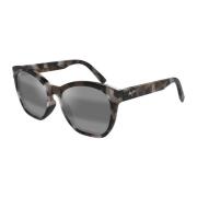 Alulu 878-05 White Tokyo Tortoise Zonnebril Maui Jim , Brown , Dames