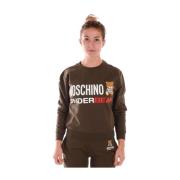 Hoodies Moschino , Green , Dames