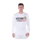 Hoodies Moschino , White , Heren