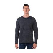 Simpele Sweater Pullover Daniele Alessandrini , Black , Heren