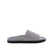 Heren Pool Time Slider Grijs Off White , Gray , Heren