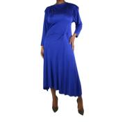 Pre-owned Viscose dresses Isabel Marant Pre-owned , Blue , Dames