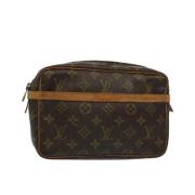 Pre-owned Canvas louis-vuitton-bags Louis Vuitton Vintage , Brown , Da...