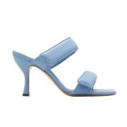 High Heel Sandals Gia Borghini , Blue , Dames
