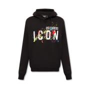 Hoodies Dsquared2 , Black , Heren