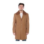 Coats Daniele Alessandrini , Beige , Heren