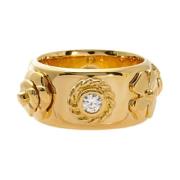 Pre-owned Yellow Gold rings Chanel Vintage , Yellow , Dames