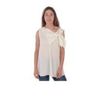 Mouwloze Top Max Mara , White , Dames