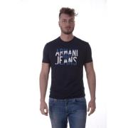 Casual Sweatshirt Armani Jeans , Blue , Heren