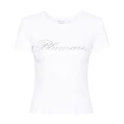 T-Shirts Blumarine , White , Dames