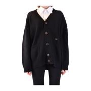 Zwarte Cardigan voor Dames Aw23 Dsquared2 , Black , Dames