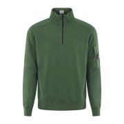 Stijlvolle Half Zip Kraag Sweatshirt Groen C.p. Company , Green , Here...