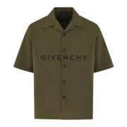 Heren Boxyfit Shirt Groen Givenchy , Green , Heren
