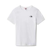 Klassiek T-shirt The North Face , White , Heren