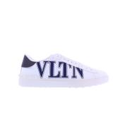Leren Sneaker Valentino , White , Heren