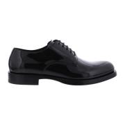 Gepoetste Derby Schoenen Dolce & Gabbana , Black , Heren