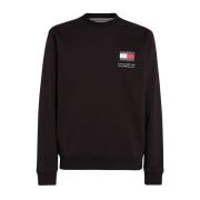 Sweatshirts Tommy Jeans , Black , Heren