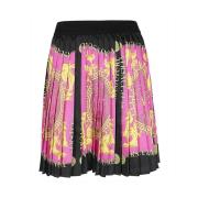 Fucsia Rokken voor Dames Aw23 Versace Jeans Couture , Pink , Dames