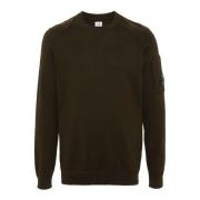 Round-neck Knitwear C.p. Company , Green , Heren