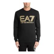 Sweatshirt Emporio Armani EA7 , Black , Heren