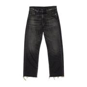 Zwarte Straight Jeans voor Vrouwen R13 , Gray , Dames