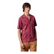 Short Sleeve Shirts Massimo Alba , Pink , Heren