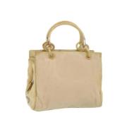 Pre-owned Nylon handbags Prada Vintage , Beige , Dames