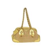 Pre-owned Leather prada-bags Prada Vintage , Beige , Dames