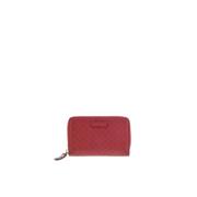 Rode Microguccissima Portemonnee Gucci , Red , Dames