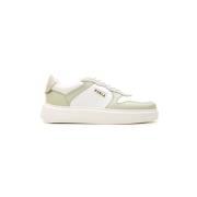 Witte Lage Sportieve Sneakers Furla , White , Dames