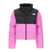 Saikuru Short Puffer Jas The North Face , Pink , Dames