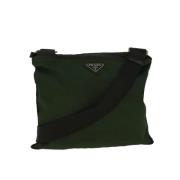 Pre-owned Nylon prada-bags Prada Vintage , Green , Dames