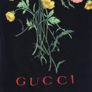 Pre-owned Cotton tops Gucci Vintage , Black , Dames